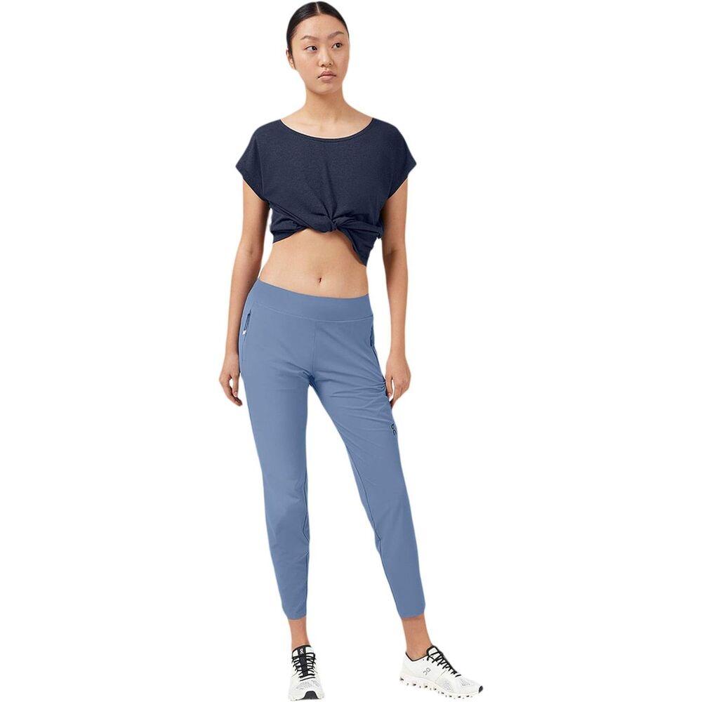 ON Women's Lightweight Pants, Cerulean, Medium